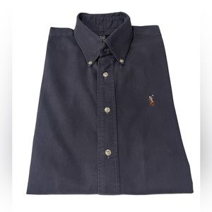 Ralph Lauren Long Sleeve Shirt Oxford Blue Size - 16  1/2